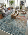 Caribbean Breeze Collection Area Rug -  Yucatan Rectangle Multi  lifestyle 17