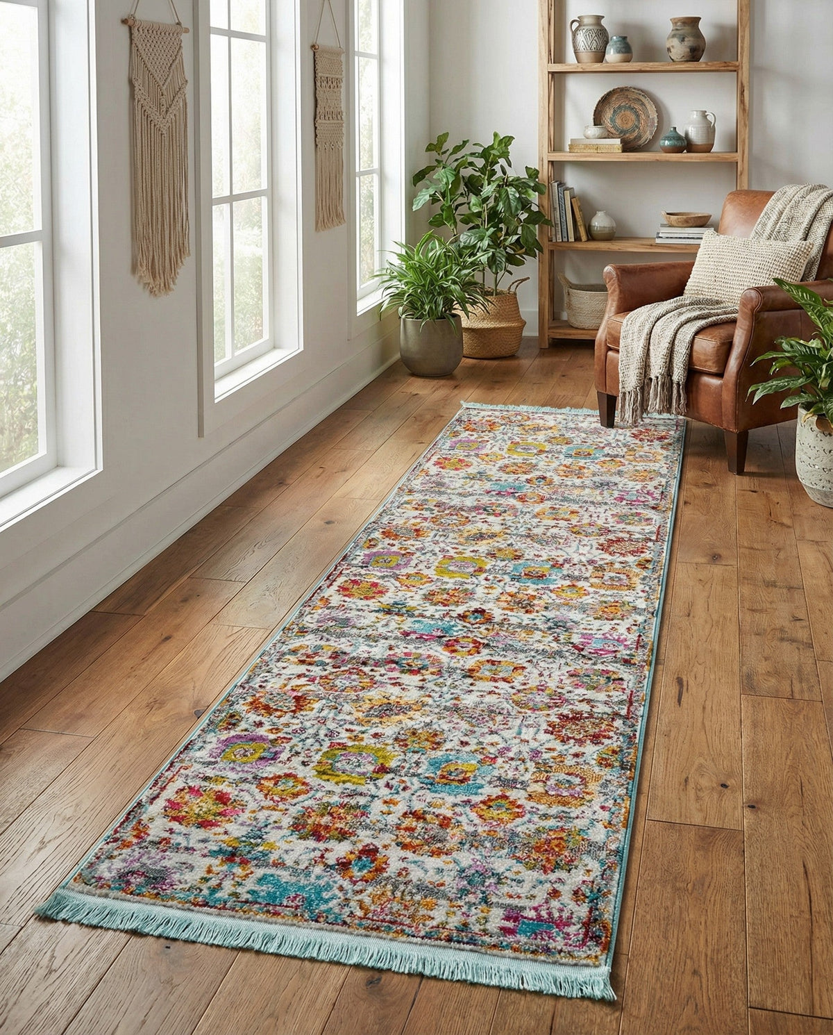Arcadia Rugs Collection Area Rug -  Elysium Runner Multi  lifestyle 80