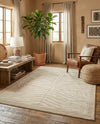 Savannah Sojourn Collection Area Rug -  Kalahari Rectangle Beige and Ivory  lifestyle 14