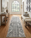 Cascade Range Collection Area Rug - Hood (Gray) Runner Gray  lifestyle 47