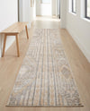 Cascade Range Collection Area Rug - Hood (Ivory) Runner Ivory  lifestyle 43