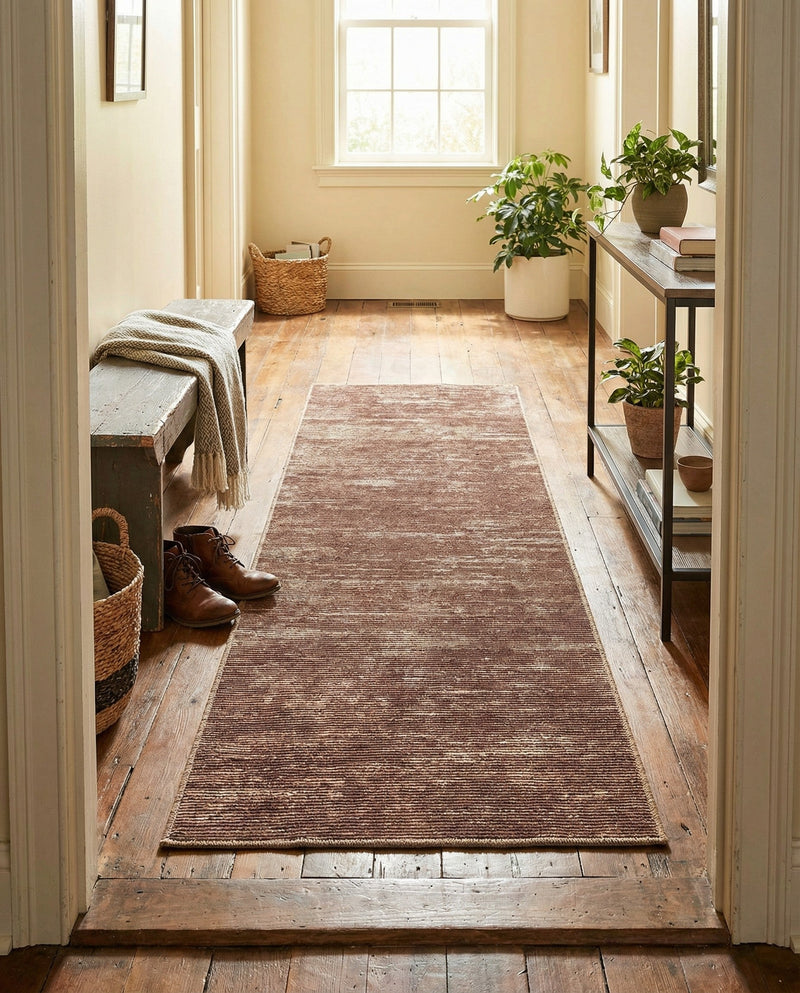 Sahara Essence Collection Area Rug - Oasis (Brown) Runner Brown  lifestyle 64