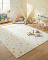 Wonder Tykes Collection Area Rug -  Fable Rectangle Ivory  lifestyle 11