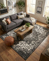 Urban Oasis Rugs Collection Area Rug -  Penthouse (Charcoal Gray) Rectangle Charcoal Gray  lifestyle 16
