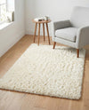 Eternal Plush Oasis Collection Area Rug -  Tranquility (Pearl) Rectangle Pearl  lifestyle 27