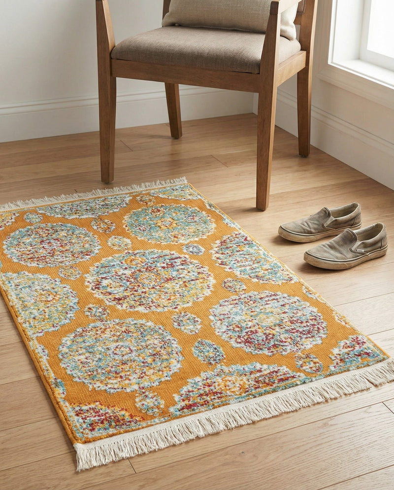 Arcadia Rugs Collection Area Rug -  Atlantis (Orange) Rectangle Orange  lifestyle 20