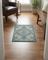 Urban Oasis Rugs Collection Area Rug -  Penthouse (Teal) Rectangle Teal  lifestyle 34