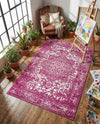 Georgetown Rugs Collection Area Rug - Dupont (Purple) Rectangle Purple  lifestyle 13