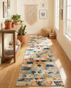 Colorburst Oasis Collection Area Rug -  Marina Runner Ivory  lifestyle 44