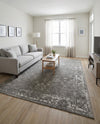 Riviera Elegance Collection Area Rug - Antibes (Dark Gray) Rectangle Dark Gray  lifestyle 25