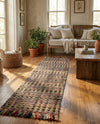 Savannah Jute Collection Area Rug - Malibu Runner Multi  lifestyle 43