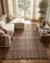 Savannah Jute Collection Area Rug - Malibu Rectangle Multi  lifestyle 16