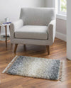 Cozy Cove Shag Collection Area Rug -  Lagoon Rectangle Gray  lifestyle 22