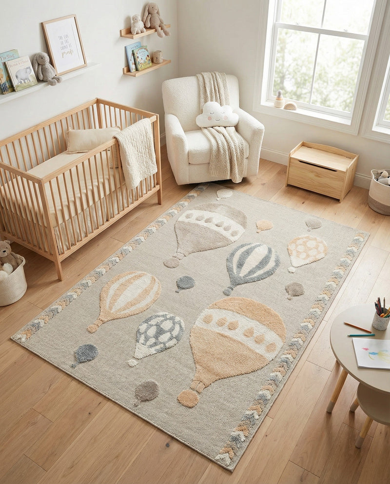 Wonder Tykes Collection Area Rug -  Joyscape Rectangle Multi  lifestyle 18