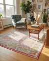Arcadia Rugs Collection Area Rug -  Olympus Rectangle Pink  lifestyle 41