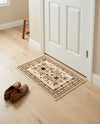 Tabriz Tapestries Collection Area Rug - Azerbaijan (Ivory) Rectangle Ivory  lifestyle 9