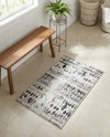 Dresden Elegance Collection Area Rug -  Zittau Rectangle Gray  lifestyle 16