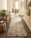 Coastal Manor Collection Area Rug -  Tidewater Runner Cream  lifestyle 29