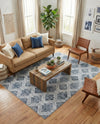 Aegean Elegance Washables Collection Area Rug -  Tinos Rectangle Ivory  lifestyle 62
