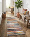 Marrakech Mosaic Collection Area Rug - Casablanca Runner Ivory  lifestyle 75