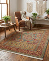 Ottoman Elegance Collection Area Rug -  Cappadocia Rectangle Light Blue  lifestyle 62