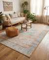 Heritage Elegance Collection Area Rug -  Windsor (Light Brown) Rectangle Light Brown  lifestyle 10