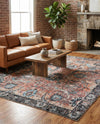 Heritage Elegance Collection Area Rug -  Topkapi Rectangle Vintage Rust Red  lifestyle 11
