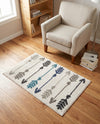 Autumn Meadow Collection Area Rug -  Junipervale Rectangle Ivory  lifestyle 23