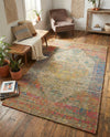 Savannah Threads Collection Area Rug - Sahara Rectangle Multi  lifestyle 36
