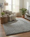 Eternal Plush Oasis Collection Area Rug -  Tranquility (Ash) Rectangle Ash  lifestyle 15