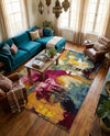 Marrakesh Elegance Collection Area Rug -  Draa Rectangle Multi  lifestyle 18