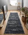 Sahara Essence Collection Area Rug - Oasis (Black) Runner Black  lifestyle 51