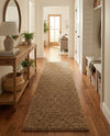 Plush Oasis Collection Area Rug - Serenity (Sandy Brown) Runner Sandy Brown  lifestyle 72