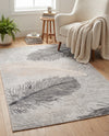 Bloomsbury Elegance Collection Area Rug -  Westminster Rectangle Gray  lifestyle 40