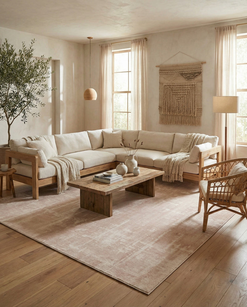 Seville Elegance Collection Area Rug -  Cadiz Rectangle Ivory  lifestyle 14