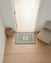 Tribal Terrace Treasures Collection Area Rug -  Incan Isle (Green) Rectangle Green  lifestyle 29
