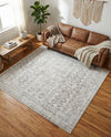 Cambridge Classics Collection Area Rug - Trinity (Cream) Square Cream  lifestyle 45