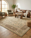Ottoman Elegance Collection Area Rug -  Ephesus Rectangle Light Green  lifestyle 34