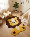 Whimsy Wonders Wool Collection Area Rug -  Jungle Rectangle Yellow  lifestyle 13