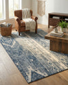 Cascade Range Collection Area Rug - Hood (Blue Gray) Rectangle Blue Gray  lifestyle 25