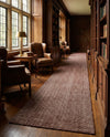 Berkshire Estate Collection Area Rug - Windsor (Mocha Brown) Runner Mocha Brown  lifestyle 49