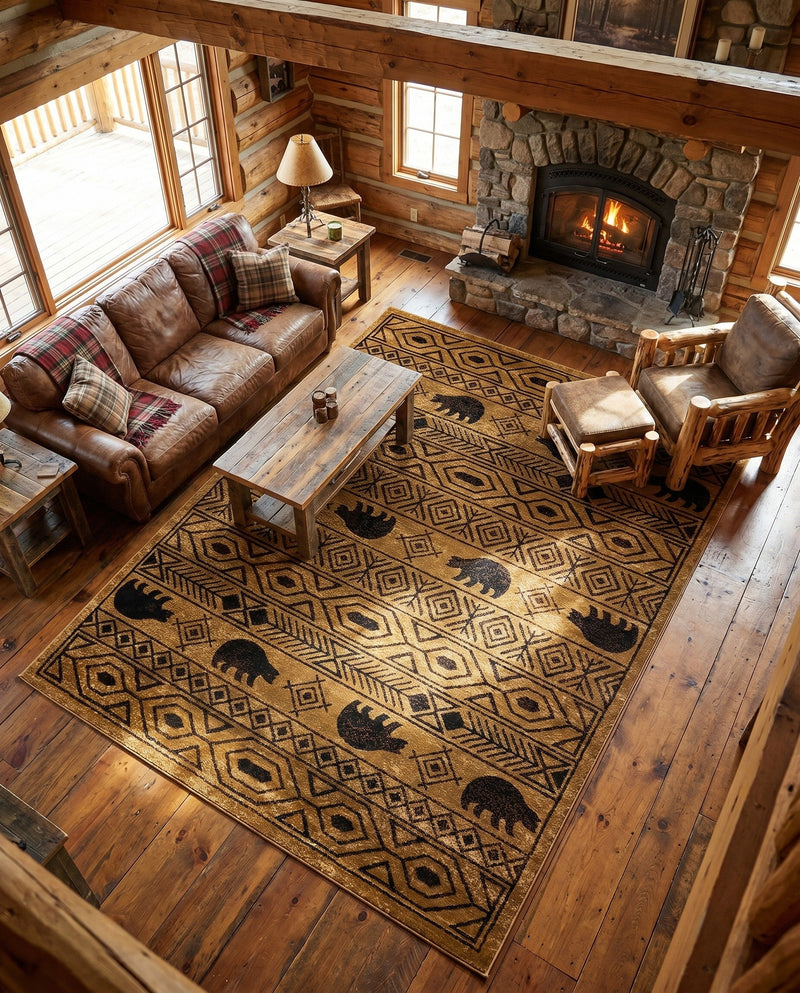 Frontier Trails Collection Area Rug -  Sedona Rectangle Cedar  lifestyle 41