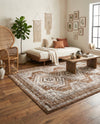 Savannah Elegance Collection Area Rug -  Tybee (Brown) Rectangle Brown  lifestyle 30