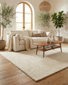 Lana Tasmanian Wool Collection Area Rug - Waitomo Rectangle Ivory  lifestyle 64