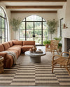 Sahara Sands Collection Area Rug -  Akhetaten Rectangle Natural and Brown  lifestyle 18