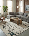 Brighton Terrace Collection Area Rug -  Aldrington Rectangle Ivory  lifestyle 20