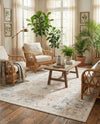 Parisian Elegance Collection Area Rug - Versailles (Ivory) Rectangle Ivory  lifestyle 15