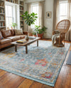 Arcadia Rugs Collection Area Rug -  Olympus Rectangle Blue  lifestyle 19