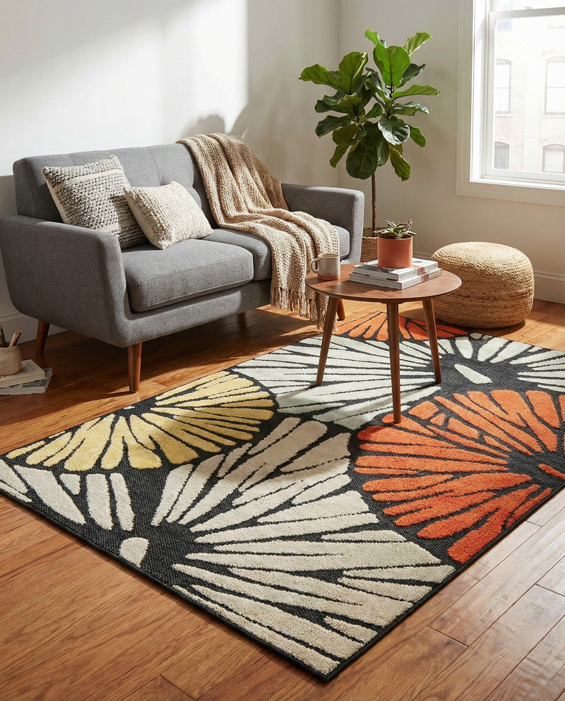 Outdoor Marrakesh Collection Area Rug -  Tetouan Rectangle Multi  lifestyle 26