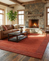 Studio Haven Collection Area Rug -  Conservatory (Terracotta) Rectangle Terracotta  lifestyle 6